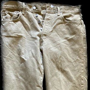 501 Men's Button Front Jeans